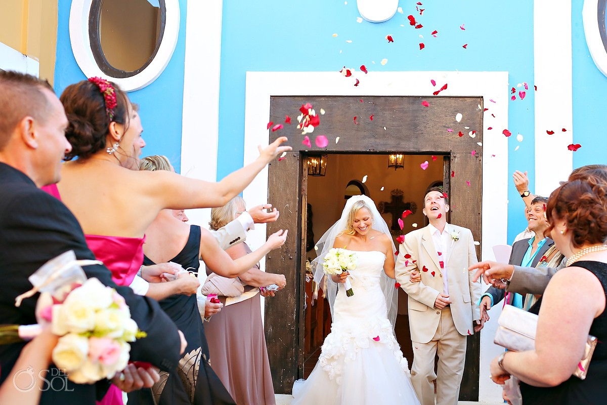 Dreams Tulum Chapel Catholic Wedding Photographers