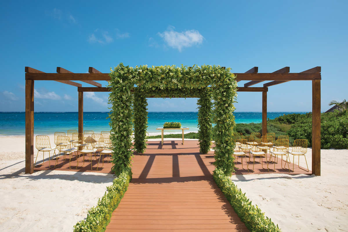 Vista del Mar Pergola Now Sapphire Riviera Cancun Mexico